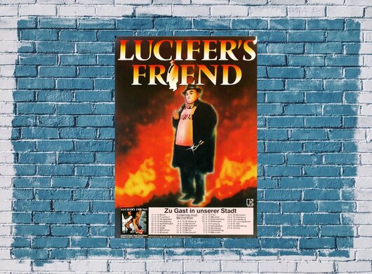 Lucifer`s Friend - Lucifers Friend, Tour 1970 - Konzertplakat
