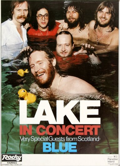 Lake - Hot Day,  1981 - Konzertplakat