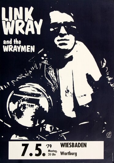 Link Ray and the Raymen, Guitar Preacher, Wiesbaden, 1979,