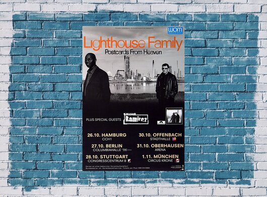 Lighthouse Family - Postcards, Tour 2005 - Konzertplakat