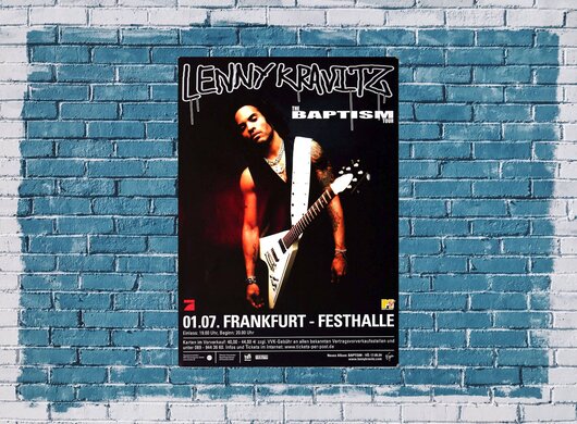 Lenny Kravitz - Calling All Angels, Frankfurt 2004 - Konzertplakat