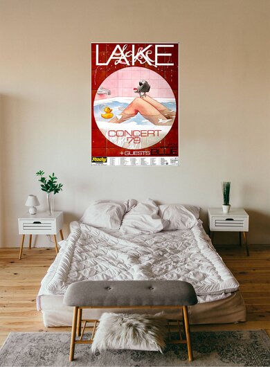 Lake - Paradise Island, Tour 1979 - Konzertplakat