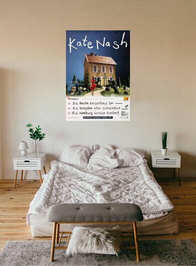 Kate Nash - Mouthwash, Tour 2008 - Konzertplakat