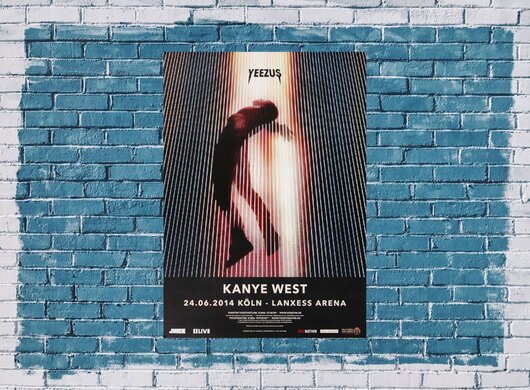 Kanye West - Yeezus , Köln 2014 - Konzertplakat
