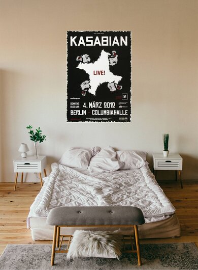 Kasabian - Goodbye Kiss, Berlin 2012 - Konzertplakat