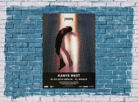 Kanye West - Yeezus , Berlin 2014 - Konzertplakat