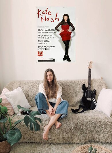 Kate Nash - Girl Talk, Tour 2013 - Konzertplakat