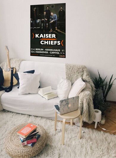 Kaiser Chiefs - Misery Company, Berlin & Hannover 2014 - Konzertplakat
