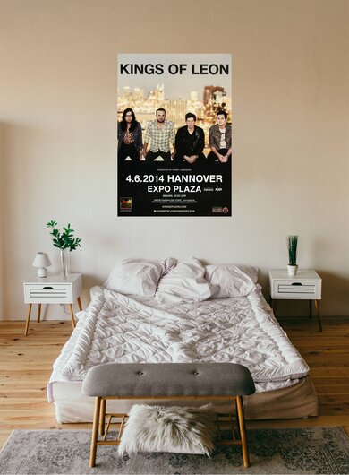 Kings Of Leon - Youth And Young , Hannover 2014 - Konzertplakat