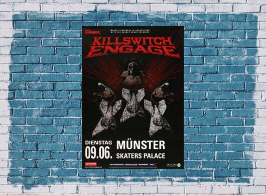 Killswitch Engage - Münster, Münster 2008 - Konzertplakat