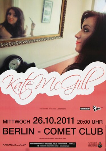 Kate McGill - Someone Like You, Berlin 2011 - Konzertplakat
