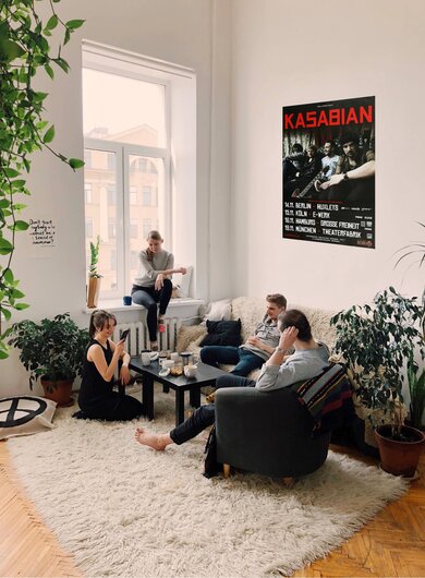 Kasabian - Live In The West, Tour 2011 - Konzertplakat