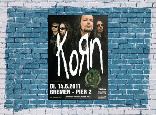 Korn - Sucker Punch, Bremen 2011 - Konzertplakat