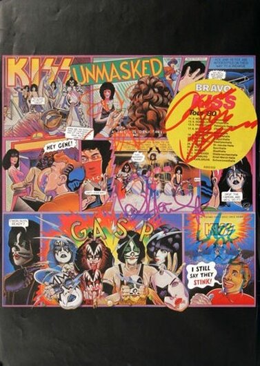 KISS - Kiss, Unmasked ComicTour, 1980,