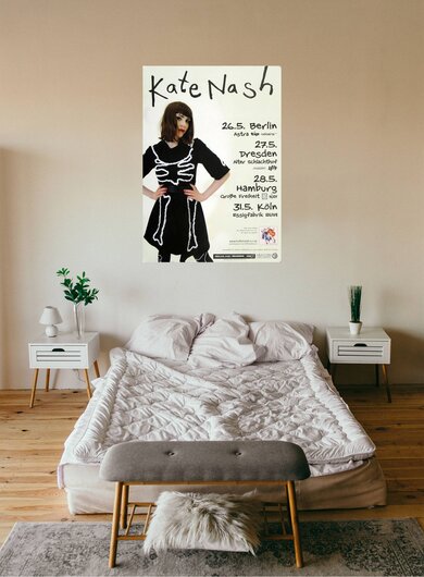 Kate Nash - Live Concert, Tour 2010 - Konzertplakat