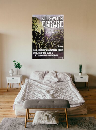 Killswitch Engage - Starting Over, Tour 2009 - Konzertplakat