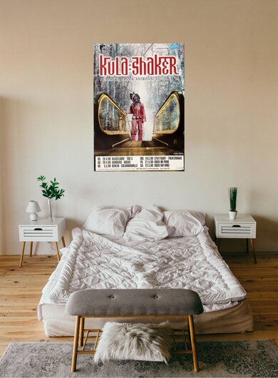 Kula Shaker - Shower Your Love, Tour 1999 - Konzertplakat