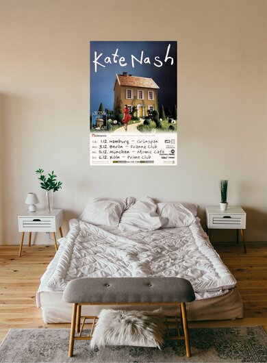 Kate Nash - Made of Bricks, Tour 2007 - Konzertplakat
