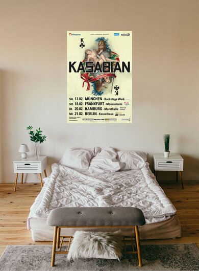 Kasabian - Empire, Tour 2007 - Konzertplakat