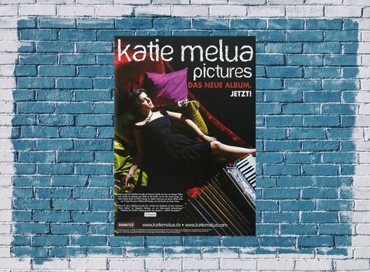 Katie Melua - Pictures,  2007 - Konzertplakat
