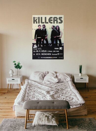 The Killers - Sams Town, Köln & München 2006 - Konzertplakat