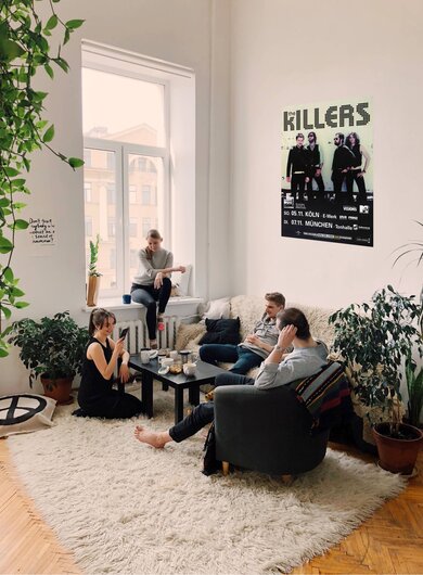 The Killers - Sams Town, Köln & München 2006 - Konzertplakat