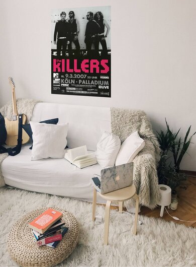 The Killers - Hot Fuss, Frankfurt 2007 - Konzertplakat