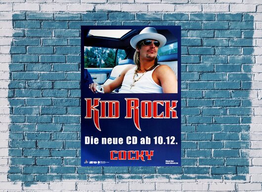 Kid Rock - Cocky,  2010 - Konzertplakat