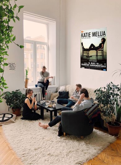 Katie Melua - Piece By Piece, Frankfurt 2006 - Konzertplakat