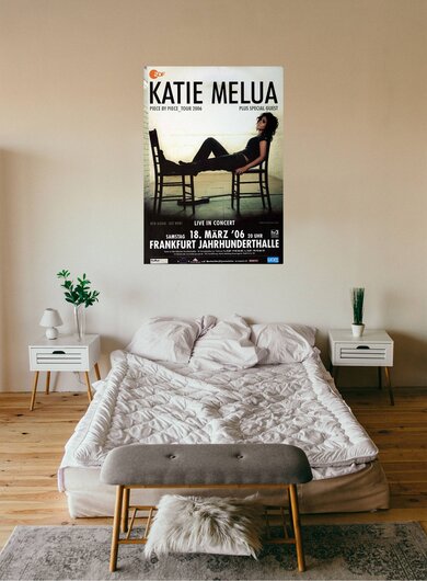 Katie Melua - Piece By Piece, Frankfurt 2006 - Konzertplakat