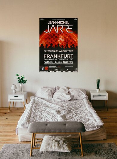 Jean Michel Jarre - Electronica, Frankfurt  2016 - Konzertplakat