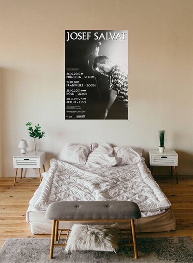 Josef Salvat - Night Swim, Tour 2015 - Konzertplakat