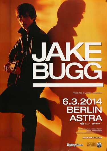 Jake Bugg - Me And You, Berlin 2014 - Konzertplakat