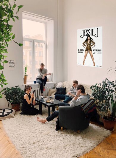 Jessie J - Bang Bang , München 2015 - Konzertplakat