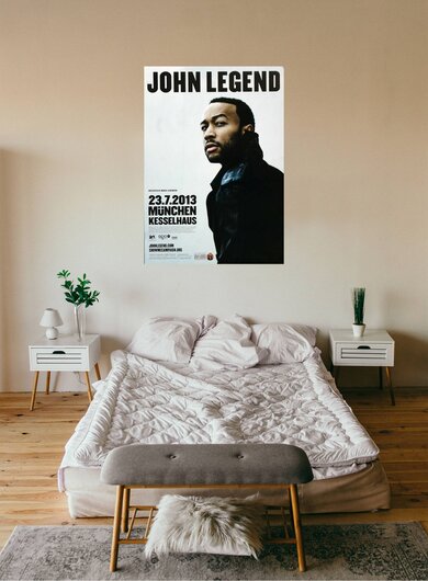 John Legend - Love In The Future, München 2013 - Konzertplakat