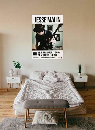 Jesse Malin - Bar Life, Frankfurt & Berlin 2015 - Konzertplakat