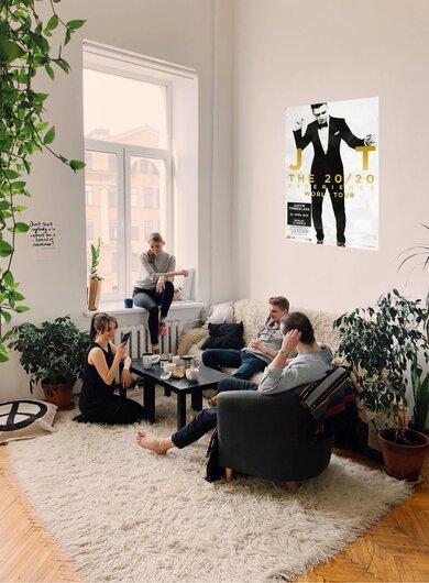 Justin Timberlake - Mirrors , Berlin 2014 - Konzertplakat