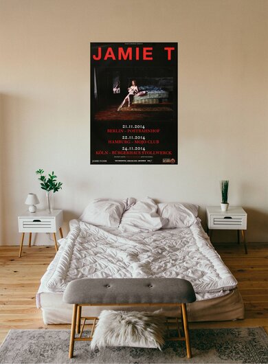 Jamie T - Carry On, Tour 2014 - Konzertplakat