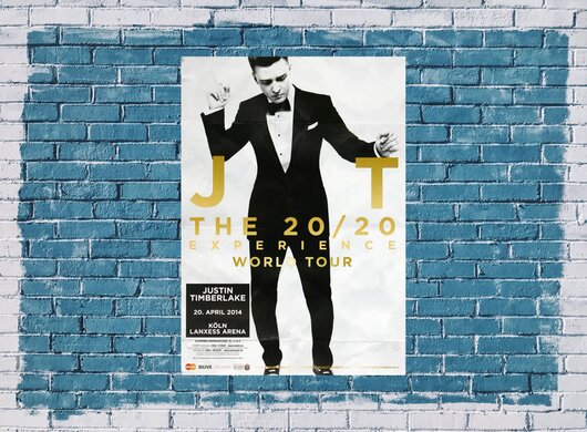 Justin Timberlake - Mirrors , Köln 2014 - Konzertplakat