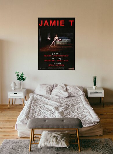 Jamie T - The Grundge, Tour 2015 - Konzertplakat