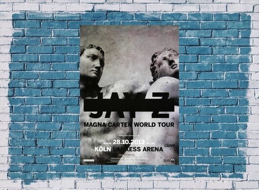 Jay - Z - Magna Carter , Köln 2013 - Konzertplakat