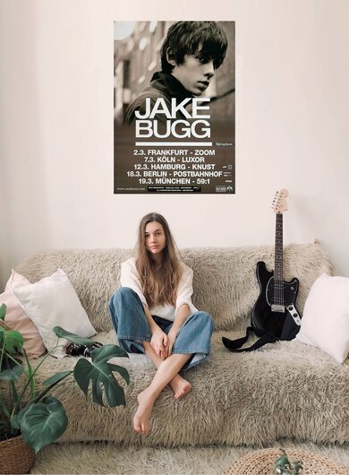 Jake Bugg - Shangri La, Tour 2013 - Konzertplakat