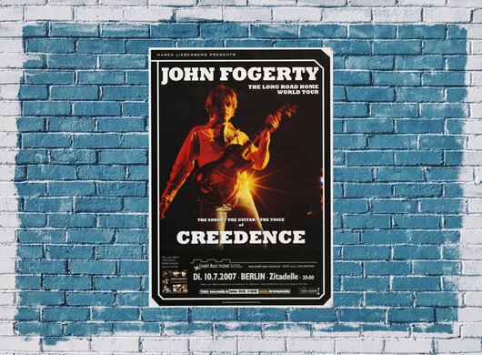 John Fogerty - Creedence, Berlin 2007 - Konzertplakat