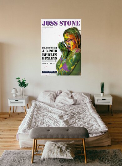 Joss Stone - Color Me Free, Berlin 2010 - Konzertplakat