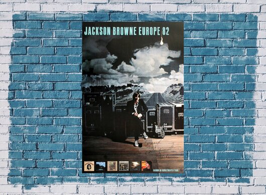 Jackson Browne - Lawyers in Love,  1982 - Konzertplakat