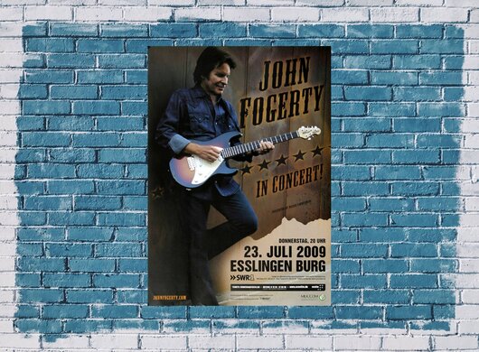 John Fogerty - Blue Ridge Rangers, Esslingen 2009 - Konzertplakat