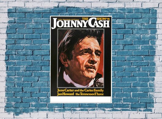 Johnny Cash - The Show,  1978 - Konzertplakat