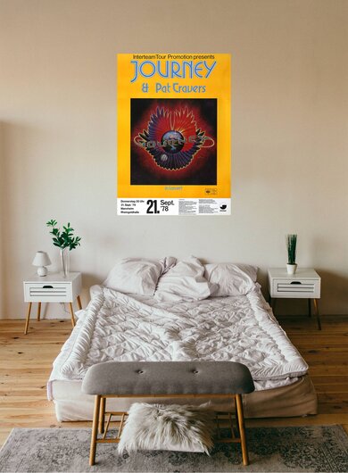 Journey - Infinity, Mannheim 1978 - Konzertplakat