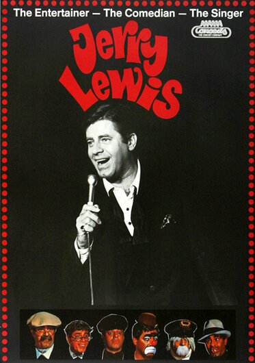 Jerry Lewis - Jerry Lewis Just Sings,  1974 - Konzertplakat