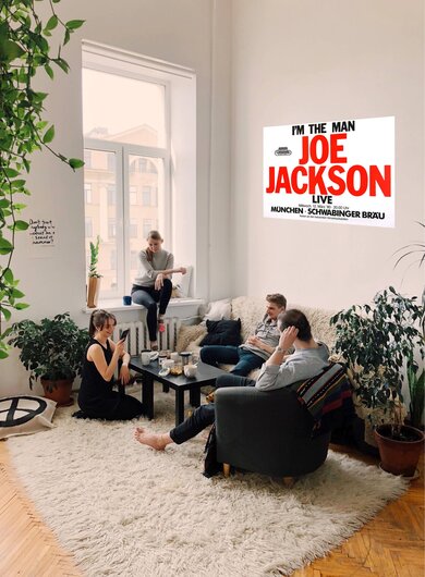 Joe Jackson - Im the Man , München 1980 - Konzertplakat